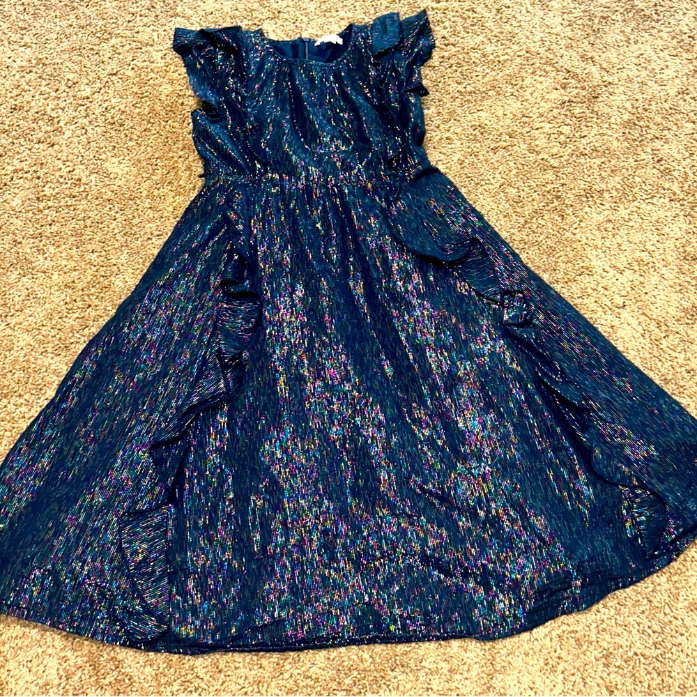 Crew Cuts Shimmering Blue girls Dress size 7yrs
Party wedding fairy Christmas